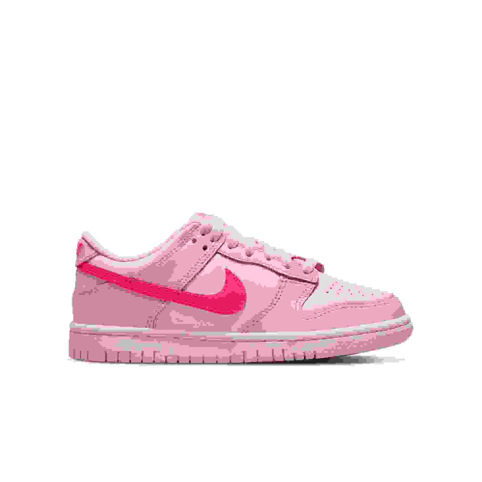 Nike Dunk Low Grade School Girls' "Soft Pink/Pink Foam/Hyper Pink" Shoe